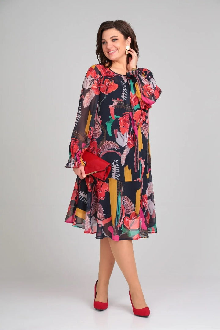 Abito Floreale Elegante Florinda