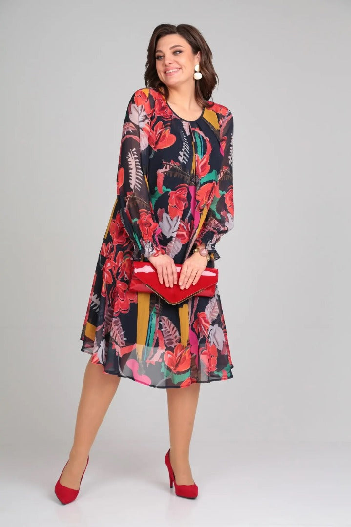 Abito Floreale Elegante Florinda