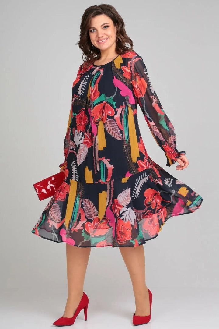 Abito Floreale Elegante Florinda