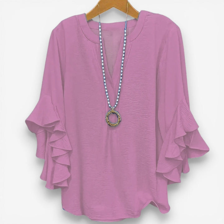 Rosey™ Abito fluido raffinato