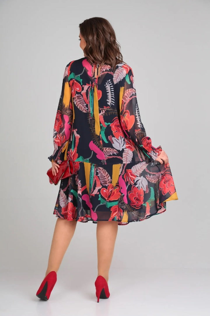 Abito Floreale Elegante Florinda