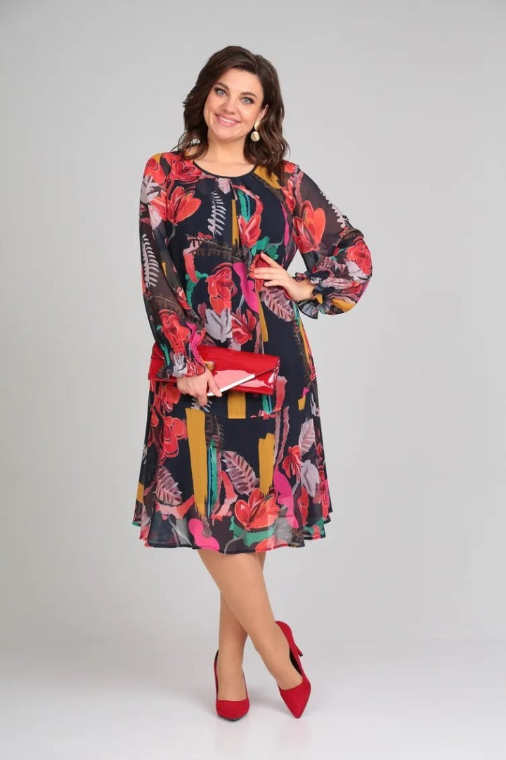 Abito Floreale Elegante Florinda