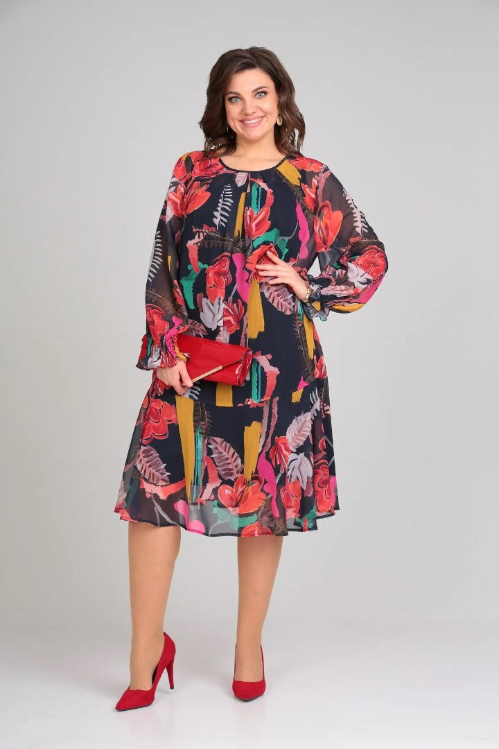 Abito Floreale Elegante Florinda