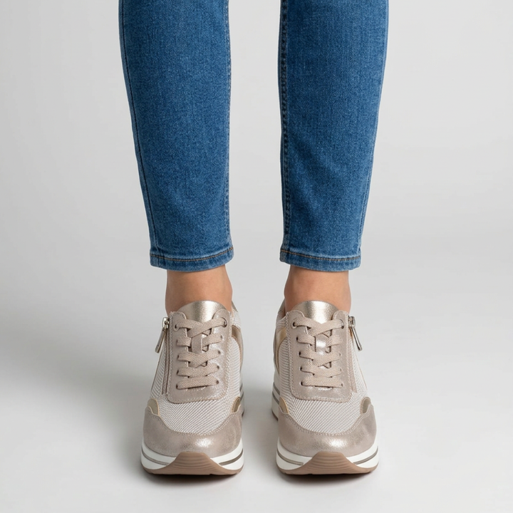 Lori - Scarpa comoda Donna con zeppa