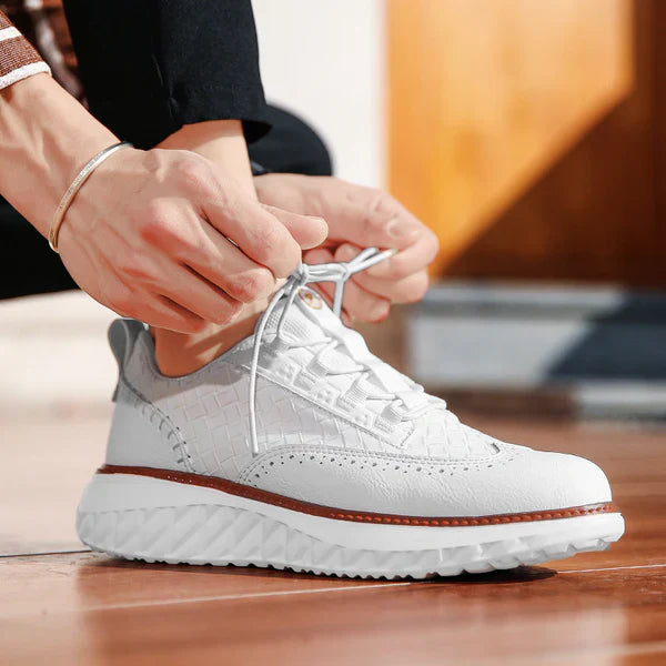 Sneakers in Pelle Oxford Ridge