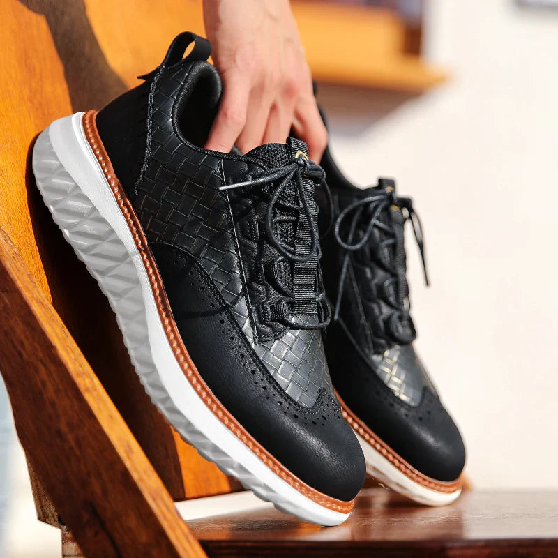 Sneakers in Pelle Oxford Ridge