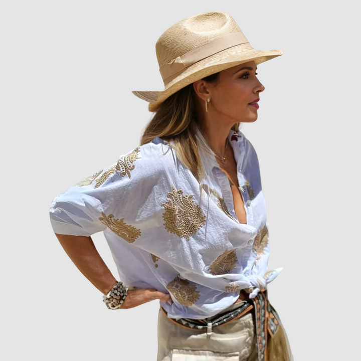Blusa Elegante e Traspirante Gaby
