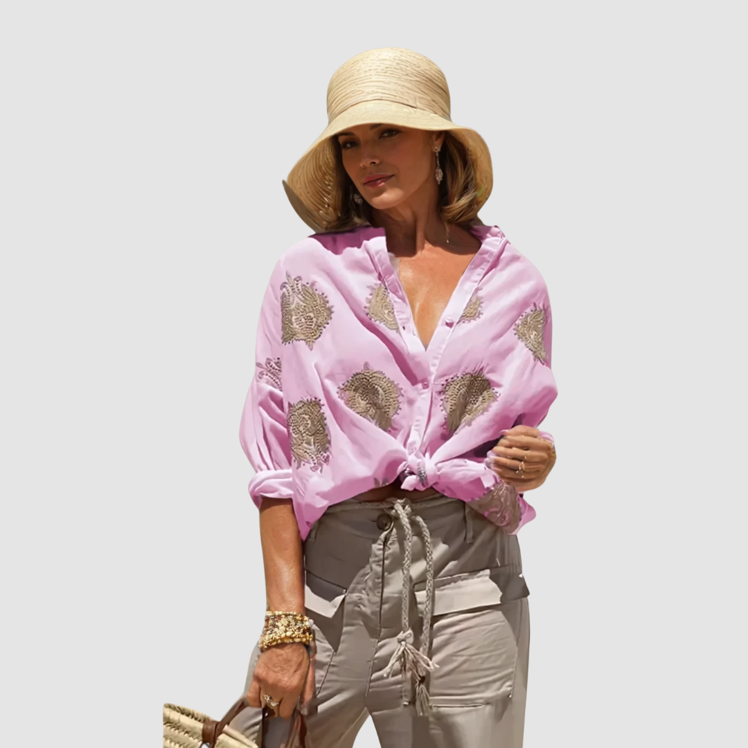 Blusa Elegante e Traspirante Gaby