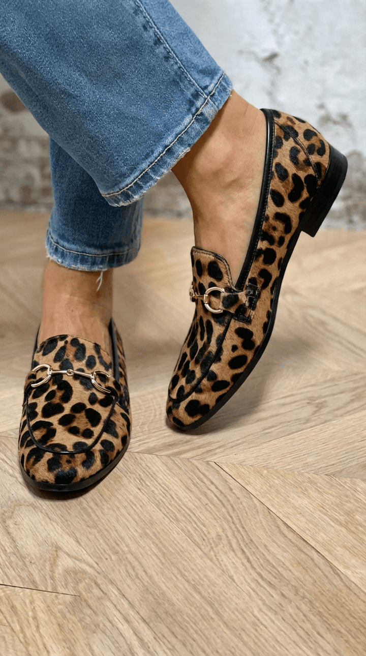 ADRIANA | MOCASSINI LEOPARDATI