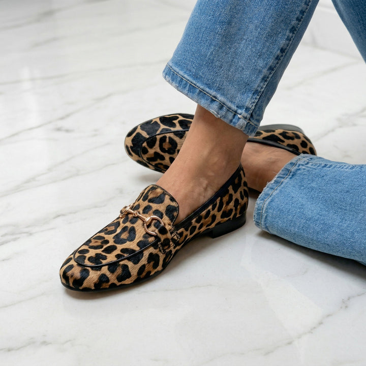 ADRIANA | MOCASSINI LEOPARDATI