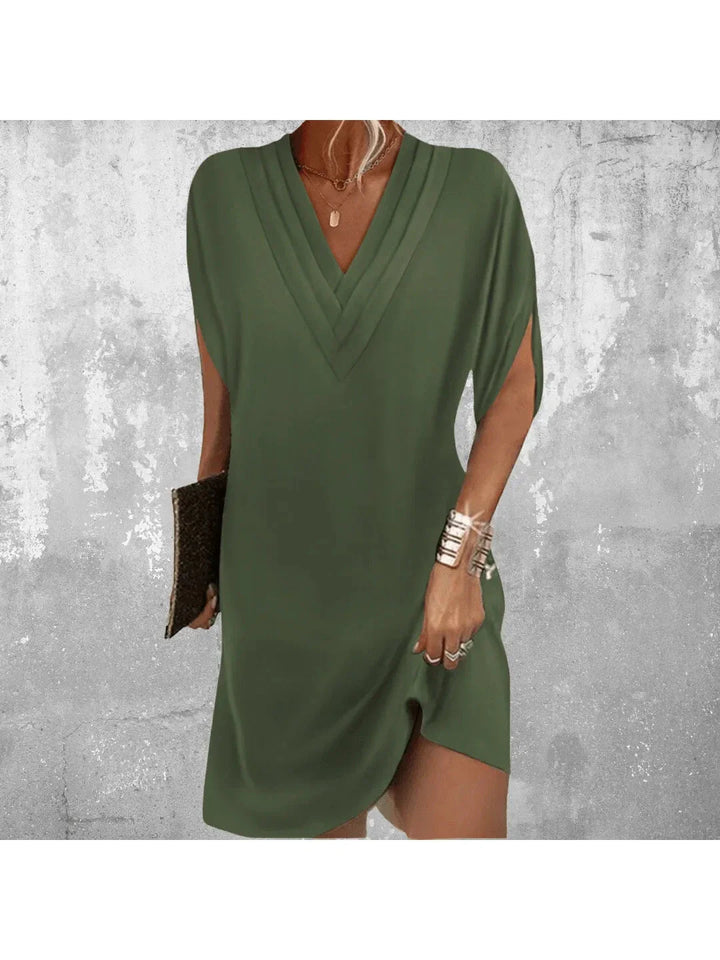 Amelia - Abito Elegante che Copre la Pancia