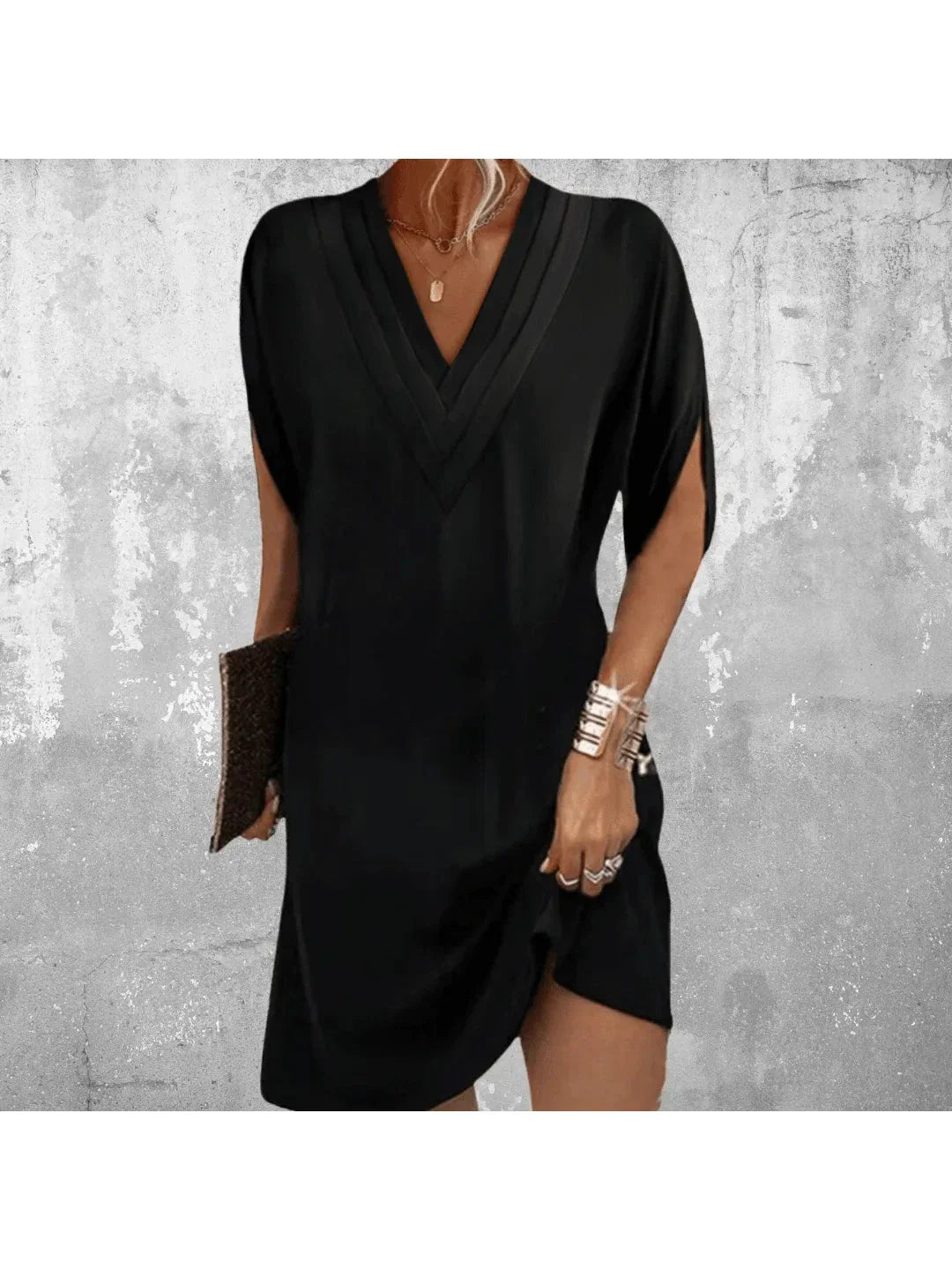 Amelia - Abito Elegante che Copre la Pancia