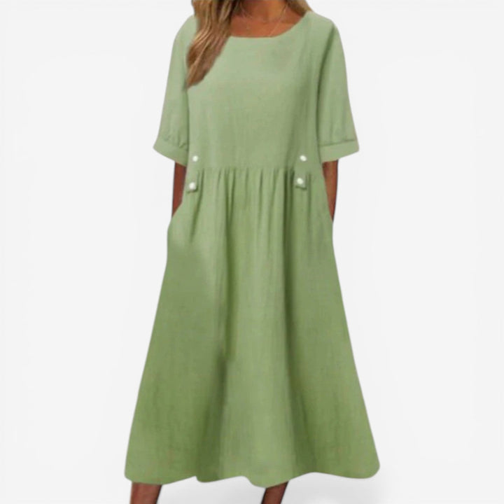 Grazia™ Abito midi fluido