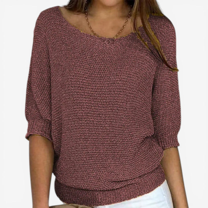 Kelsie™ Maglia casual morbida