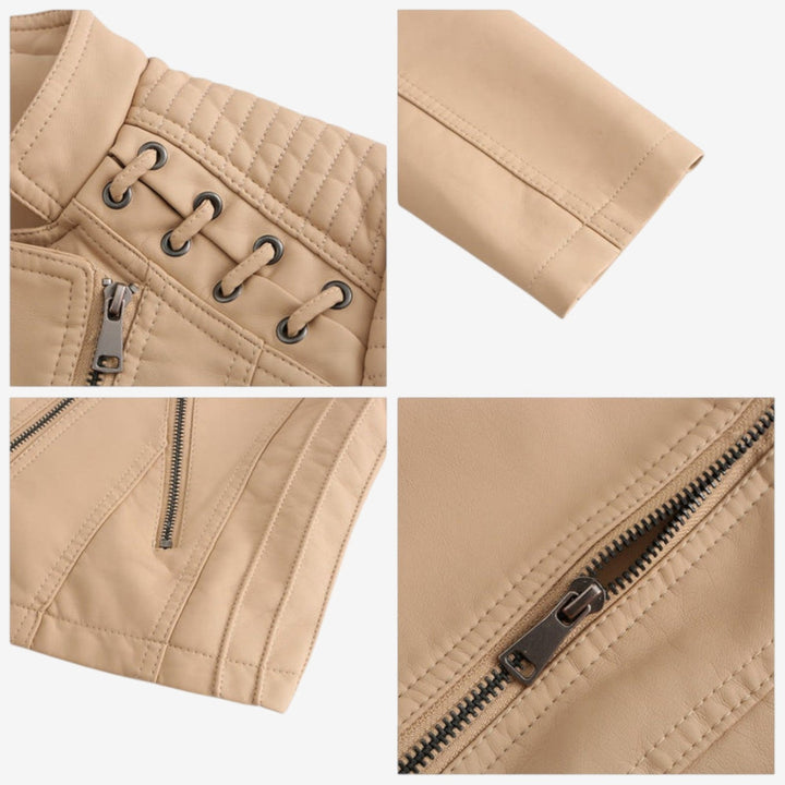 Fleur™ Giacca corta da motociclista