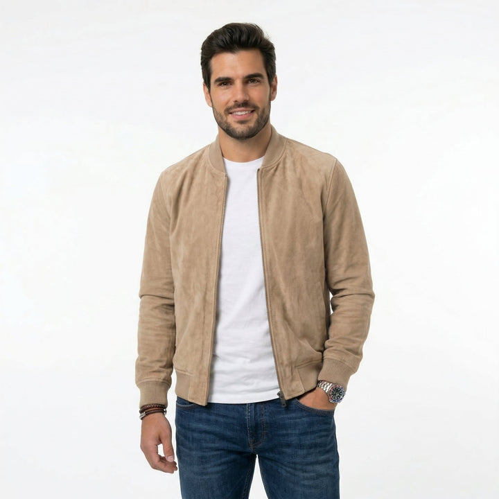 LORENZO | GIACCA SCAMOSCIATA
