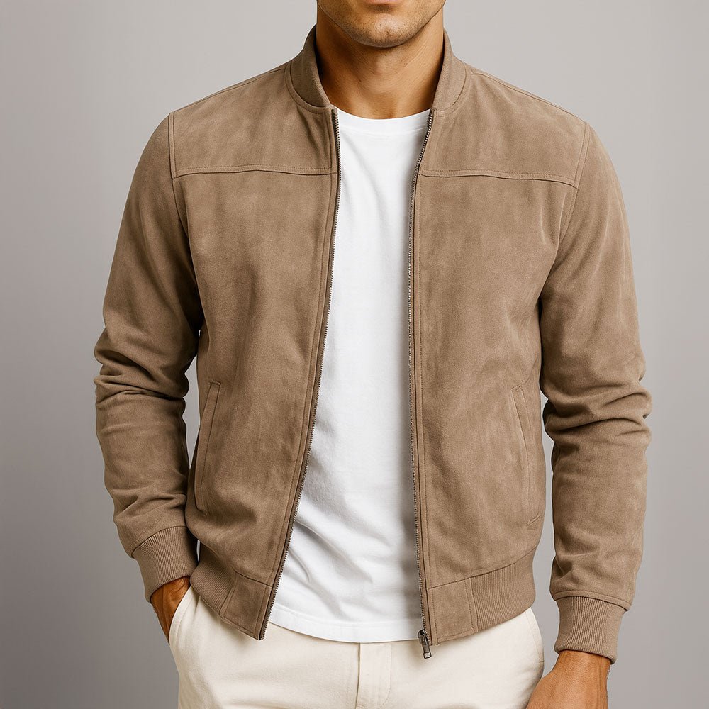 LORENZO | GIACCA SCAMOSCIATA