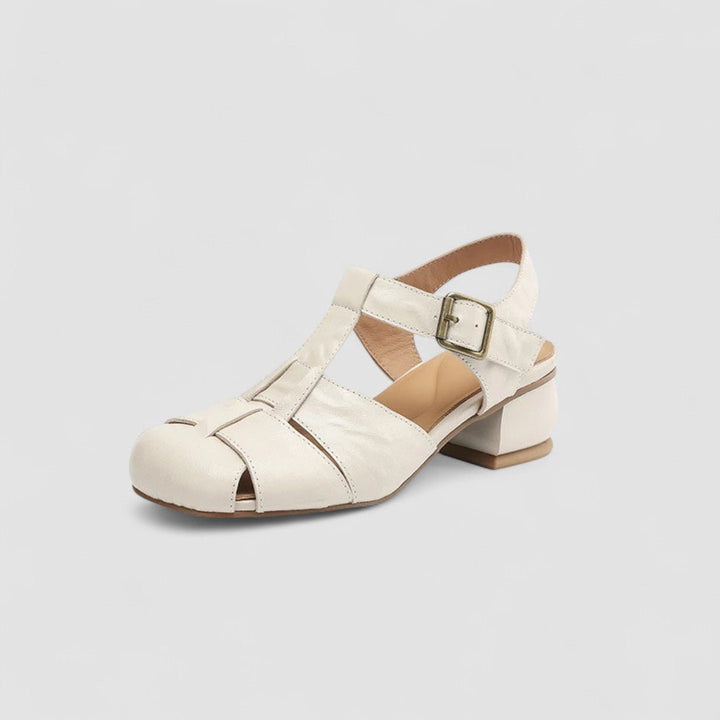 MACARENA | SANDALO IN PELLE INTRECCIATA