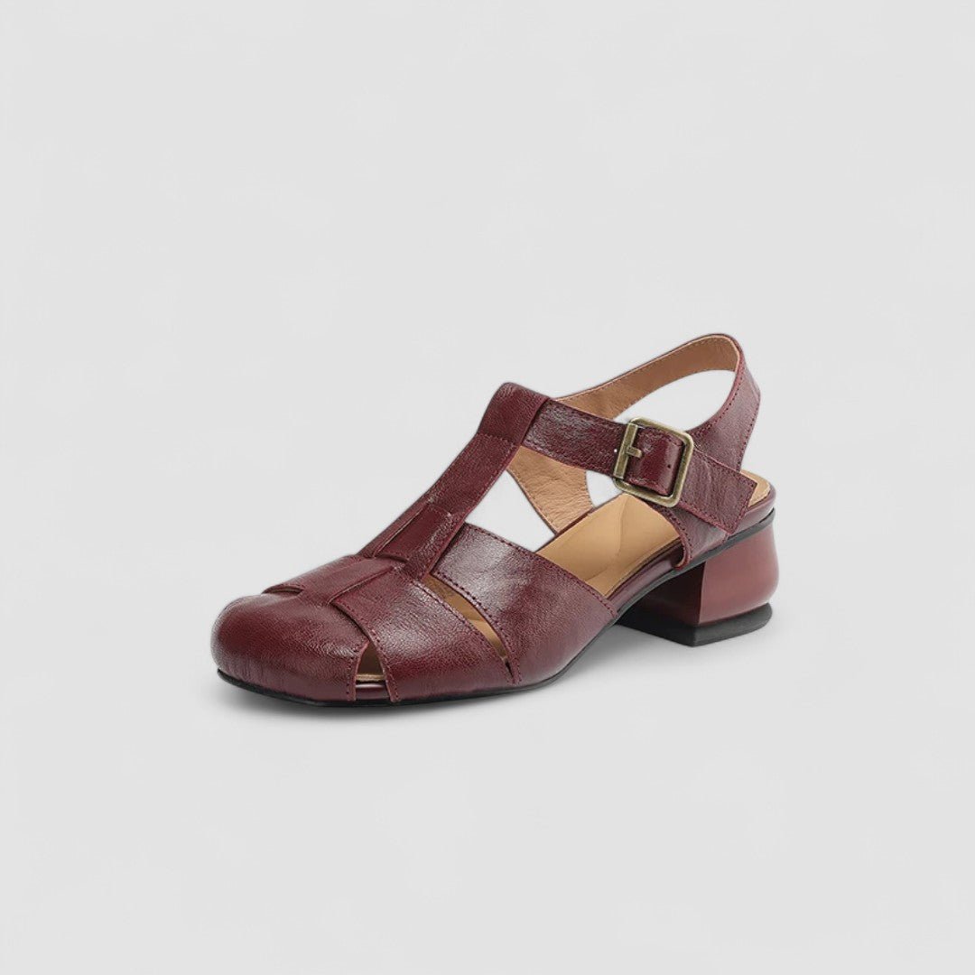 MACARENA | SANDALO IN PELLE INTRECCIATA