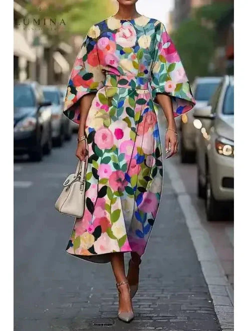 Michelle | Abito Elegante a Fiori