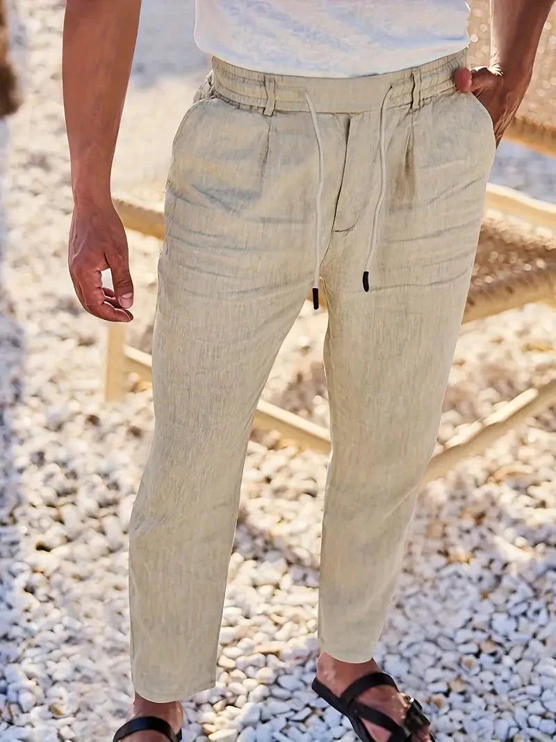NACHO | PANTALONI DI LINO