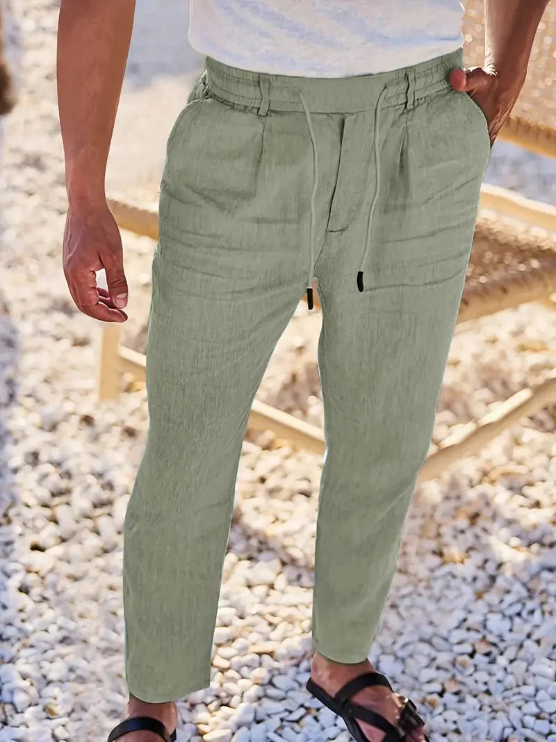 NACHO | PANTALONI DI LINO