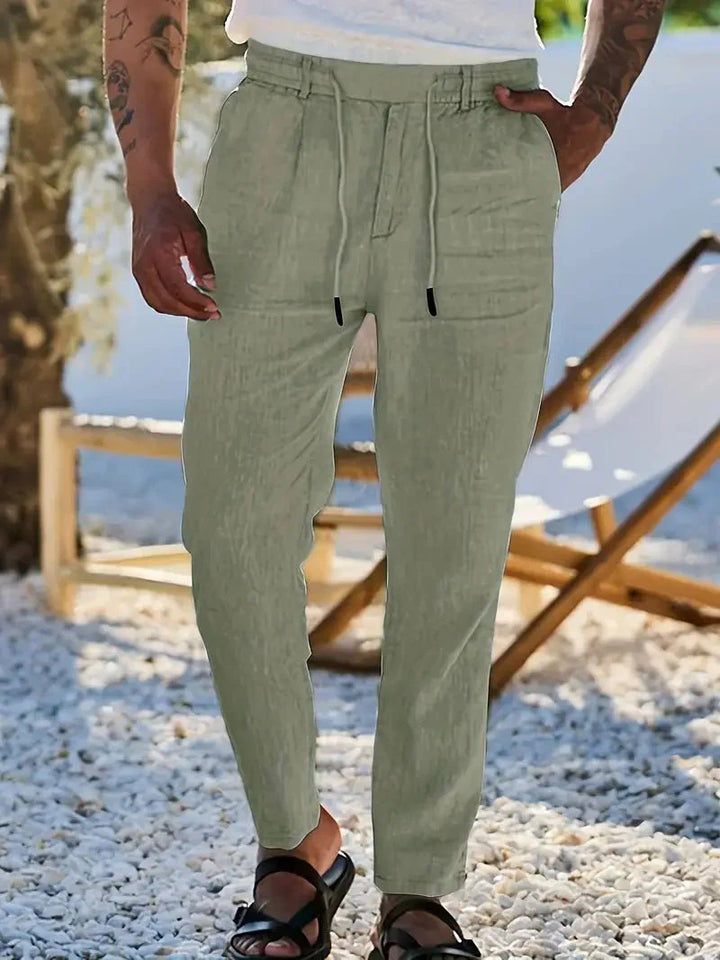 NACHO | PANTALONI DI LINO