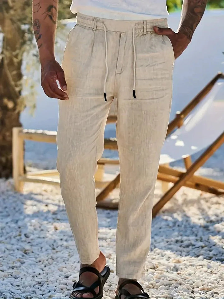 NACHO | PANTALONI DI LINO