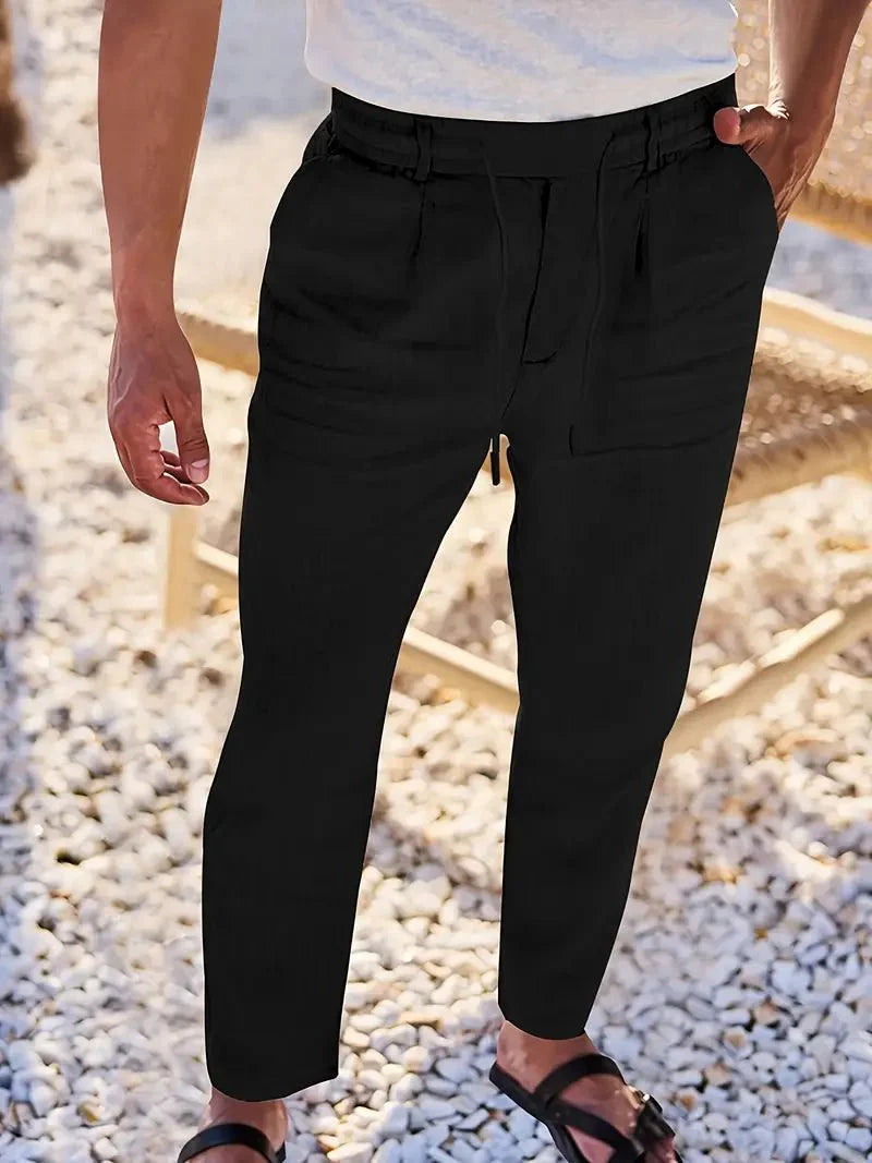 NACHO | PANTALONI DI LINO