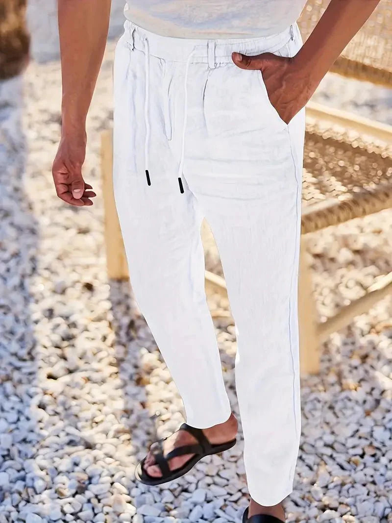NACHO | PANTALONI DI LINO