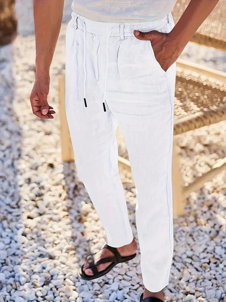NACHO | PANTALONI DI LINO