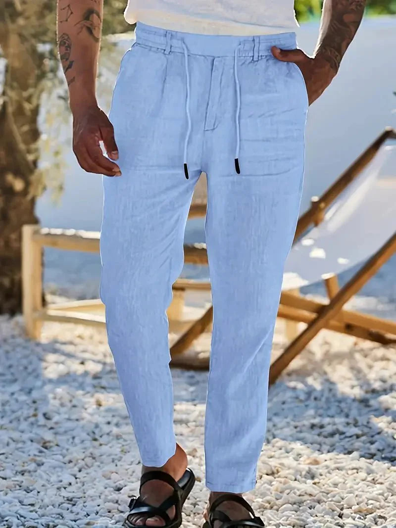 NACHO | PANTALONI DI LINO