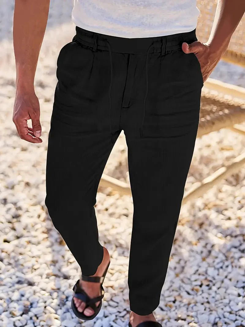 NACHO | PANTALONI DI LINO