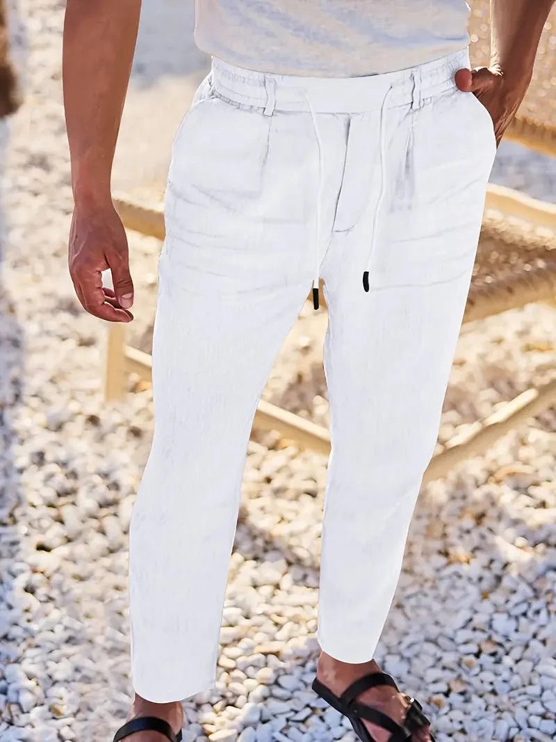 NACHO | PANTALONI DI LINO