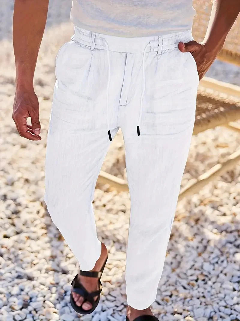 NACHO | PANTALONI DI LINO