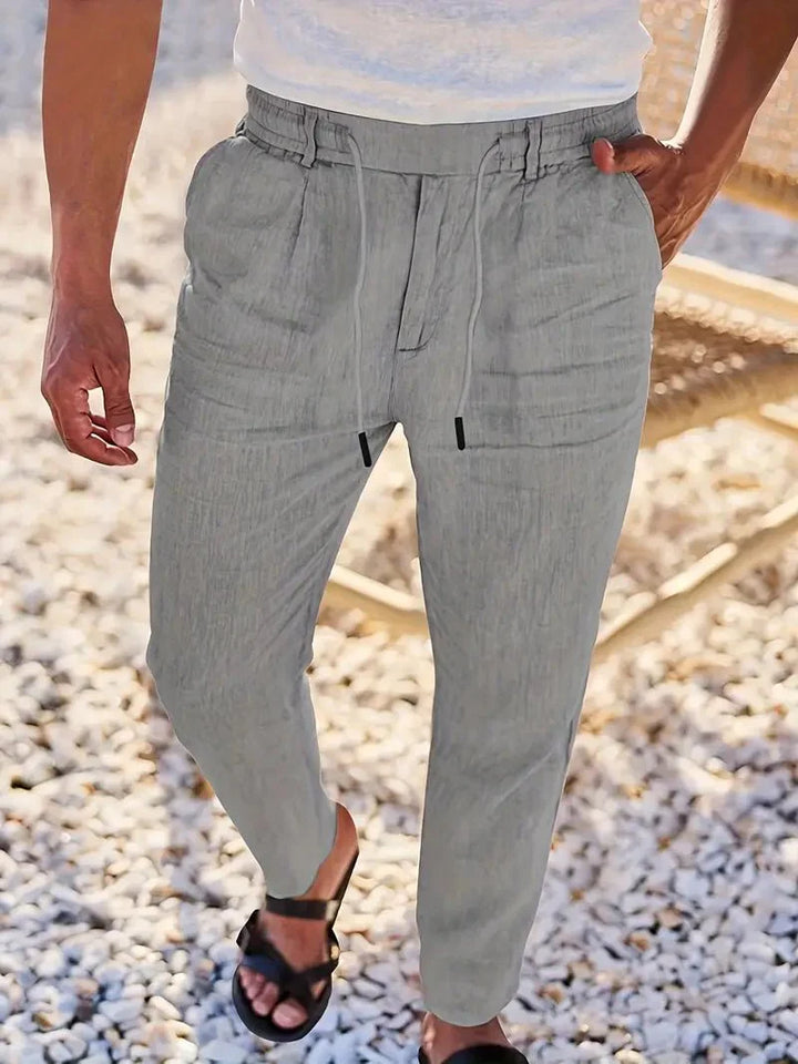 NACHO | PANTALONI DI LINO