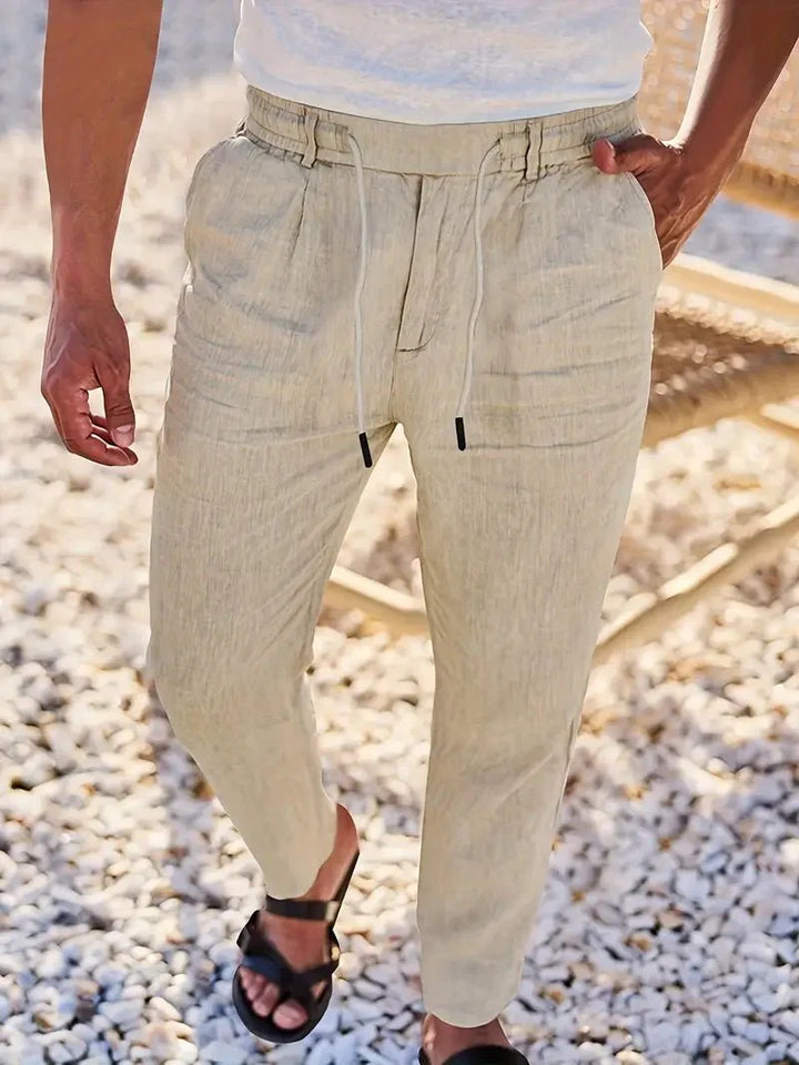 NACHO | PANTALONI DI LINO