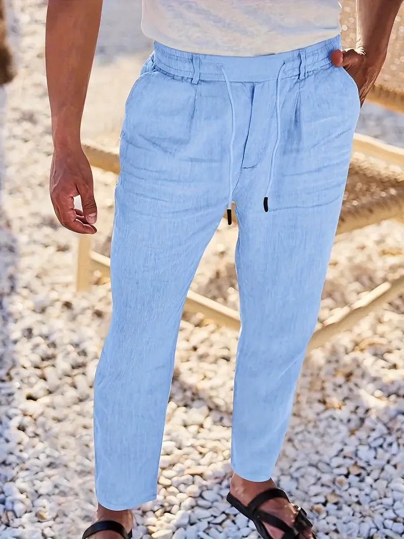 NACHO | PANTALONI DI LINO
