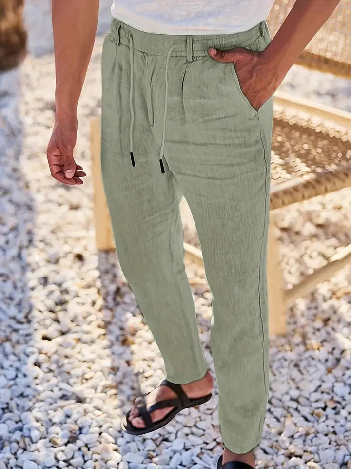 NACHO | PANTALONI DI LINO