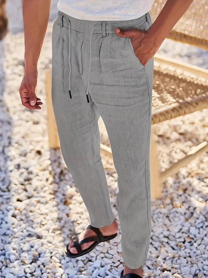 NACHO | PANTALONI DI LINO