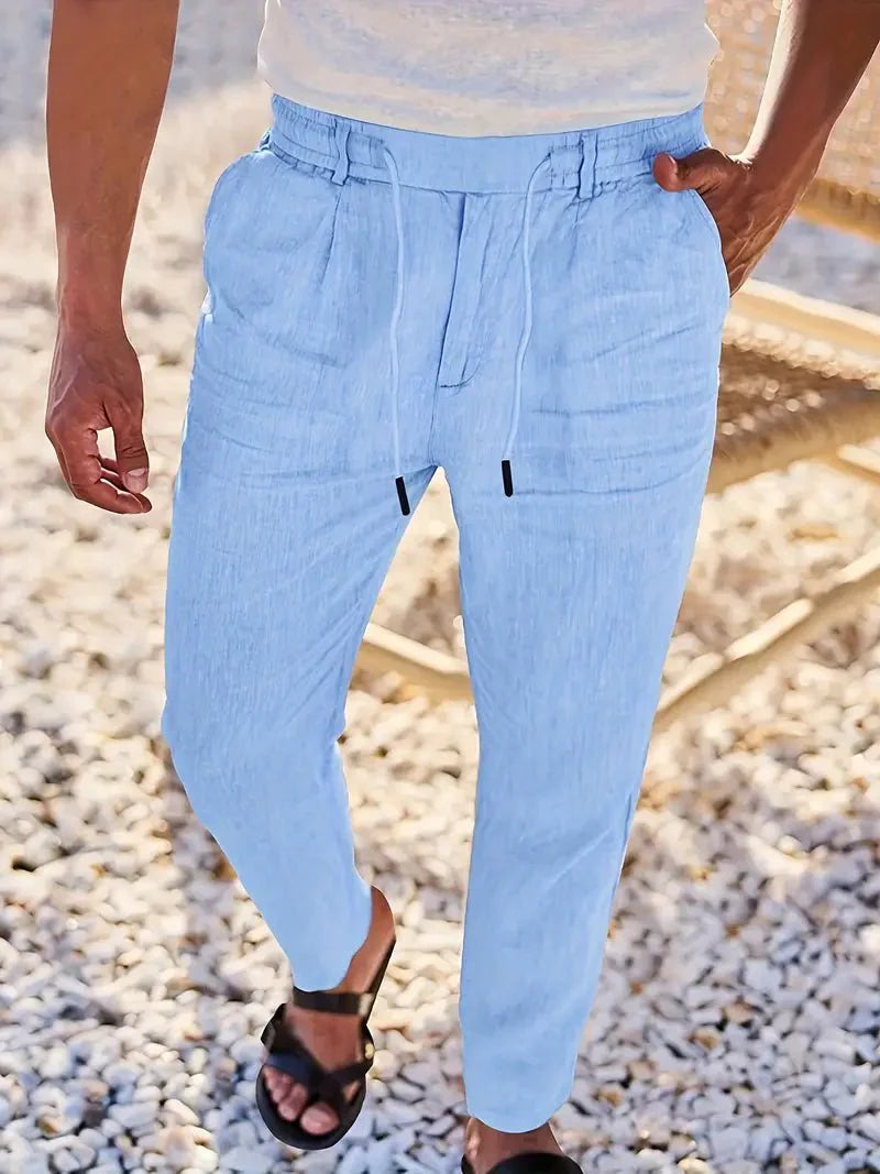 NACHO | PANTALONI DI LINO