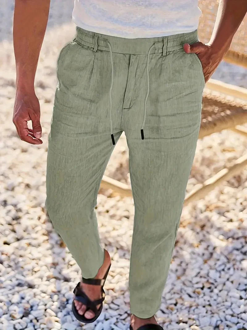 NACHO | PANTALONI DI LINO