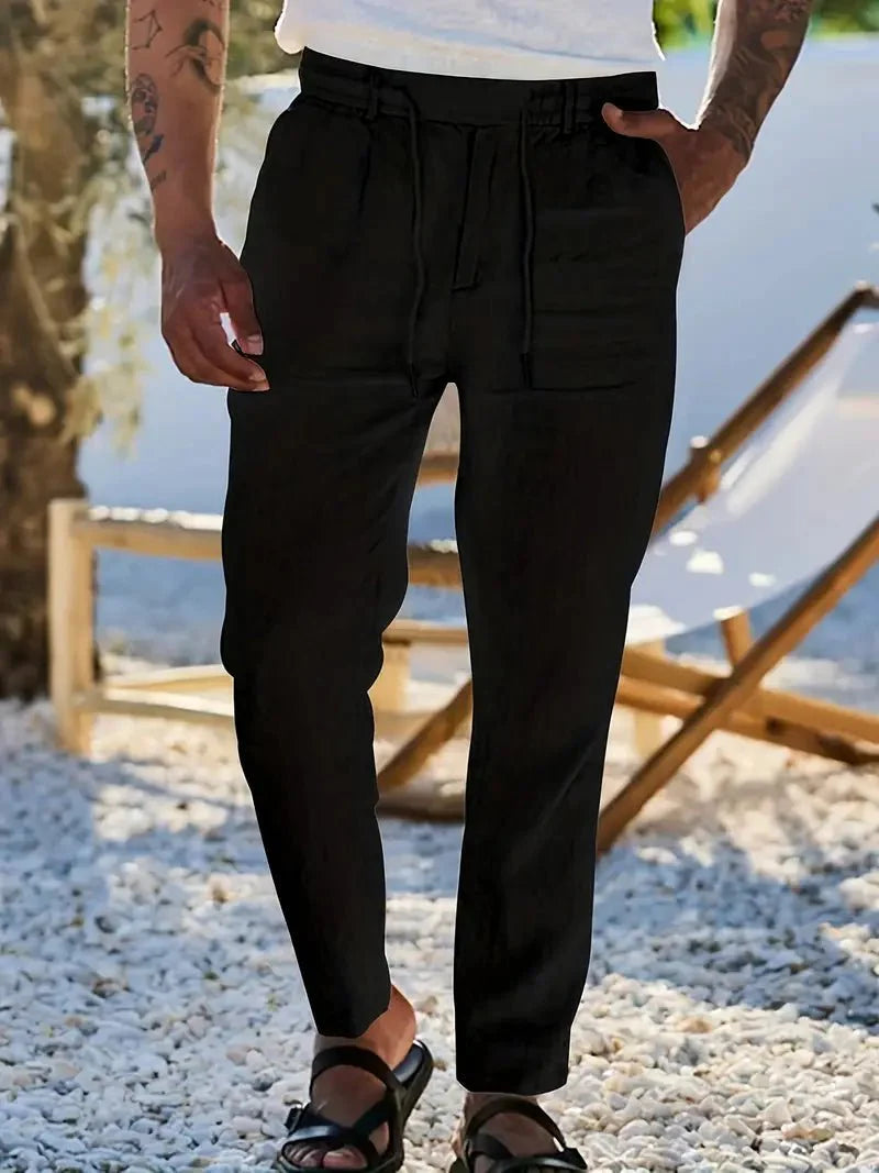 NACHO | PANTALONI DI LINO