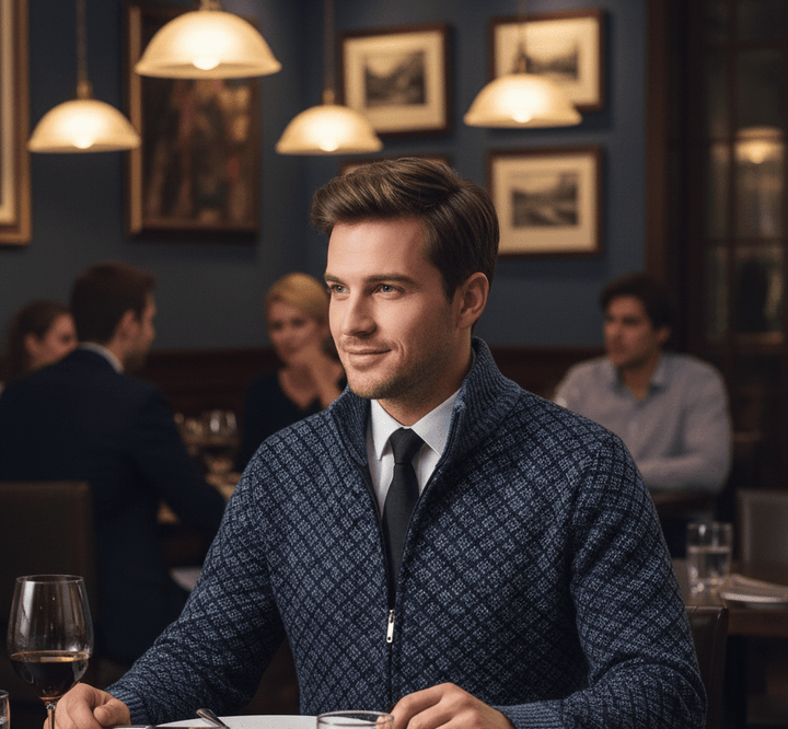 OLIVER | CARDIGAN CON ZIP