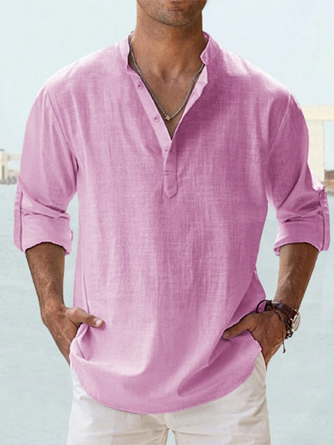 Vince | Camicia in Lino Traspirante