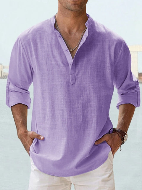 Vince | Camicia in Lino Traspirante